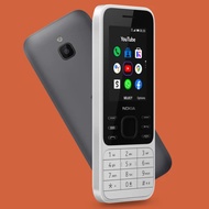 ปลดล็อคสำหรับ Nokia 6300 GSM 2G การ์ดคู่โทรศัพท์มือถือเครื่องชายเก่าโทรศัพท์เครื่องกุญแจนักเรียน
