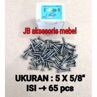 WOODEN SCREW SCREW SCREW SCREW 5 X 5/8" (16 mm) HEAD (+) PRICE PER BOX