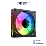 CASE FAN (พัดลมเคส) SAMA YF1202I ARGB 120MM REVERSE (BLACK) (SINGLE PACK)