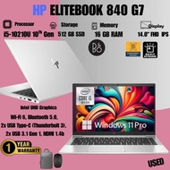 HP EliteBook 840 G7 i5-10310U 1OTH GEN 32GB RAM DDR4 512GB PCIe NVMe SSD 14" Full HD (1920x1080) ant
