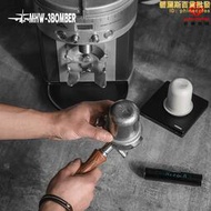 MHW-3BOMBER轟炸機咖啡接粉杯 58mm手柄通用意式磨豆機倒扣接粉器