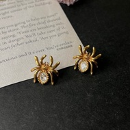 美國古董老件-Avon 雅芳蜘蛛耳針