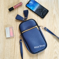 tas selempang kecil / tas kecil untuk hp dan uang / dompet hp dan uang wanita terbaru lucu / tas hp 