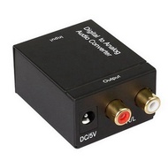 Dac Coaxial & Toslink To RCA Converter Digital To Analog Audio Signal Converter
