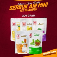 Red Leaf Serbuk Air Ice Blended Air Balang Pelbagai Jenis Perisa  powder 200 gram