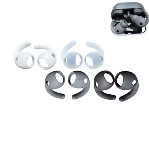 2 Pairs Silicone Anti-Slip Earbuds, Sport Ear Tips Covers, for Samsung Galaxy buds3 Pro, for SM- R63