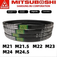 MITSUBOSHI Triangle Belt M21 M21.5 M22 M23 M24 M24.5 Drive Belt Washing machine drive belt