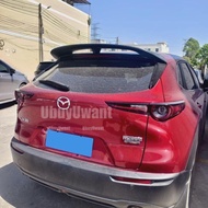 BigSale Real Carbon Fiber Roof Spoiler Wing For Mazda CX-30 Car Rear Window Accessories Tail FIN CX3