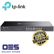 TP-Link SG2218 Network 16× Gigabit RJ45 Ports, 2× Gigabit SFP Slots 1U 19-inch Rack-mountable Steel 