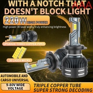 220W High Powers LED Car Headlights H11 H7 H4 9005 Decodeds