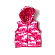 Carhartt Vest Hooded Zip Pink Camo