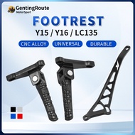 Y15ZR LC135 Footrest Bracket Pemijak Kaki CNC Alloy PNP Footrest Bracket Racing Foot Rest Universal 