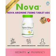 [BOOSTS STAMINA & ENERGY] [ENHANCES MEN'S VITALITY] NOVA ARGININE 750MG TABLET 60S
