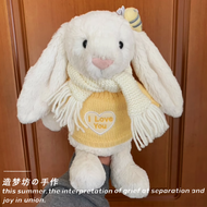 31cm Jellycat Bonny Rabbit Clothes Replacement Accessories 36cm Plush Skirt Sweater Doll Clothing Gi