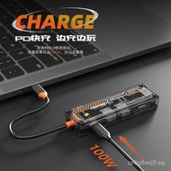 New Transparent type-c Docking station5Combination1usb hub Hub Laptop Multifunctional Docking Statio