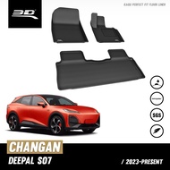 3D Mats พรมปูพื้น รถยนต์ CHANGAN DEEPAL S07 2023-2024 รางวัลการออกแบบระดับโลก Maxpider พรมกันลื่น พรมกันนํ้า พรมรถยนต์