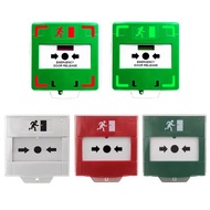 Resettable Fire Emergency Glass Emergency Release Exit Fire Alarm switch Door Release Urgent Button 