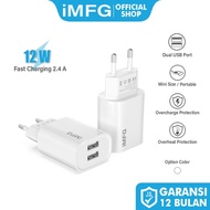 IMFG Charger I-C5 2 Port 12W 2. USB Fast charger
