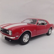 MERAH Red Chevrolet Camaro Diecast Z28 welly 1:24 miniature sports car