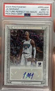 Ja Morant Panini Photogenic Picture Perfect Signature/25