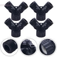NEW&gt;&gt;2-Way Tap 4Pcs Industrial Irrigation Water Valves Garden And Easy To Use
