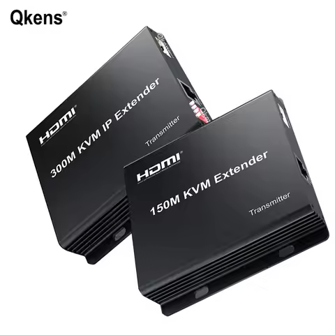300m USB KVM IP 150M HDMI KVM Extender Over Rj45 Cat6 Ethernet Cable Audio Video Transmitter and Rec