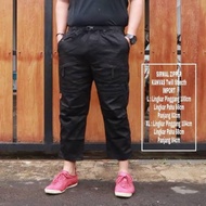 Celana Sirwal Dewasa Outdor Cargo Tactical Cingkrang Pangsi Jumbo Laa Isybal Komprang Pinggang Karet