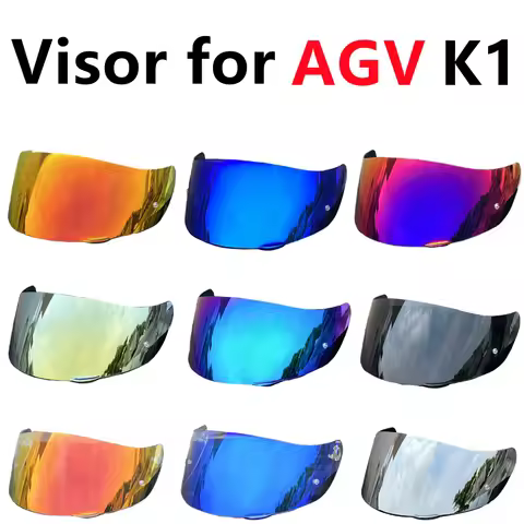 K1 Helmet Visor for AGV K3SV K1S K5S K5 Faceshield Casco Moto Visera Motorbike Full Face Helmet Shie