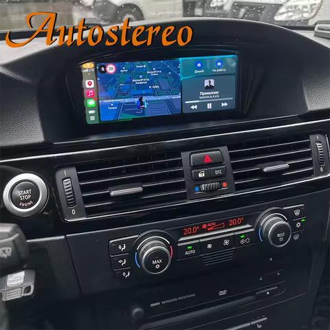 8.8 Inch Wireless CarPlay Android Auto Car Multimedia Radio For BMW 5/3 Series E60 E61 E62 E63 E90 E