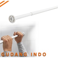 Short BOTAREN Uk 70x120cm Bathroom Shower Curtain Rail Rod CURTAIN ROD