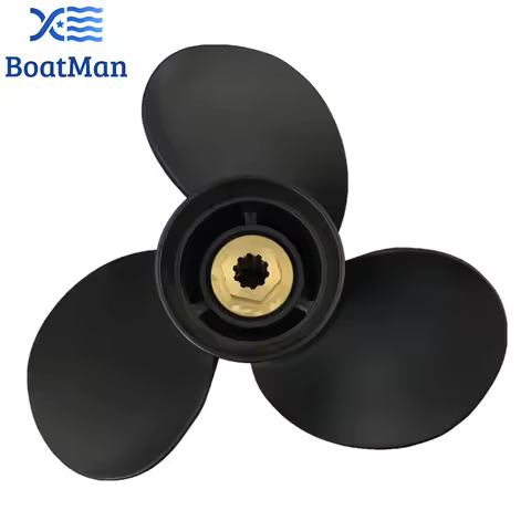 BoatMan Aluminum Boat Outboard Propeller Diameter 10 3/8 Pitch 11-14 for Mercury Outboard Motor 9.9H