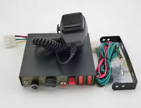 12V 24V CJB-200W Vehicle Siren Speaker Horn for Car Truck Engineering Equipment