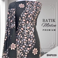 BATIK MODEN PREMIUM DOBBY SILK CORAK EXCLUSIVE BIDANG 45 OPEN METER KAIN PASANG
