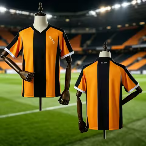 26-27 Hull City Vintage Football Jersey Shirt Men Summer New Sports Fashion Tshirt Training Breathab
