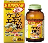 Orihiro FL 薑黃萃取物片 520 片
