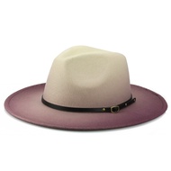 Fashion Felt Hat for Men Women Fedora Hat Fedora Hat with Buckle