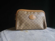 【老時光 OLD-TIME】早期二手古董包GUCCI老花手拿包