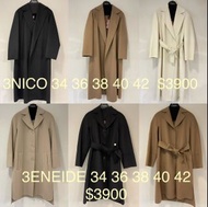 Maxmara studio 3NICO 外套大衣 /studio 3ENEIDE 外套大衣 $3900