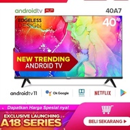 SUNSHINE TCL 40INCH 40A7 ANDROID 11.0 LED TV SMART 40 A 7 TERMURAH
