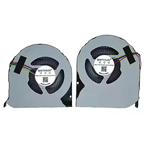 Replacement New Laptop CPU+GPU Cooling Fan for DELL Precision 7510 M7510 7520 M7520 Series Fan