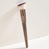 Princess Rose Portable Brown Angled Foundation Brush, Soft Fibers, Fluffy & Easy To Apply Powder, An