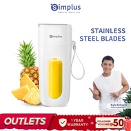 Simplus Portable Juicer 400ML Blender Fruit Juice Mixer USB Rechargeable Electric Fruit Juicer Milks