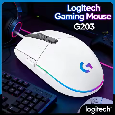 Logitech G203 1ms Report Rate Esports Mouse LIGHTSYNC RGB Customizable