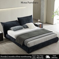 Petal Bed Frame Fabric Bed Frame Storage Bed Frame Queen Bed Frame King Bed Frame