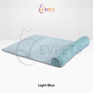 Dog Cat Summer Cooling Mat Cat Bed Cold Silk Dog Bed Pad Blanket Cat Carpet Dog Carpet Sofa Washable