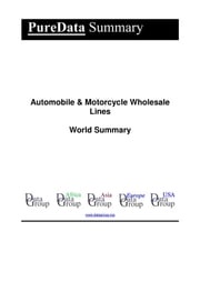 Automobile &amp; Motorcycle Wholesale Lines World Summary Editorial DataGroup