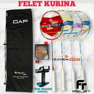 FELET KURINA 35LBS Badminton Racket 100% FELETOriginal