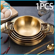 Korean Ramen Pot Stockpot Kitchen Cookware Double Ear Multipurpose Household Seafood Troop Pot Korea