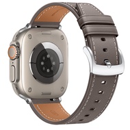 สายนาฬิกาหนังแท้ Bho S11 Apple Watch Band เหมาะกับ Apple Watch Series 3 9 8 7 4 45mm 44mm สำหรับผู้ช