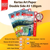 120gsm A5 Paper 50 Sheets - Double Side Art Paper FSB539